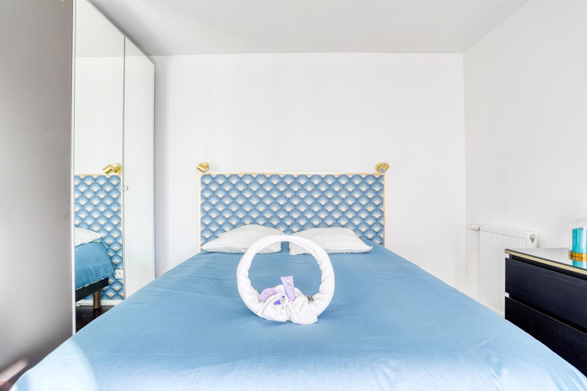 "Le Serenity ", Appartement Spacieux ,Balcon, Parking Prive Gratuit, Netflix, Proche Cdg Et Stade De France Stains Exterior foto